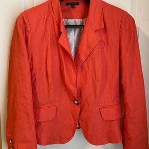 COLOR to SPARE! Salmon FOR CYNTHIA Blazer